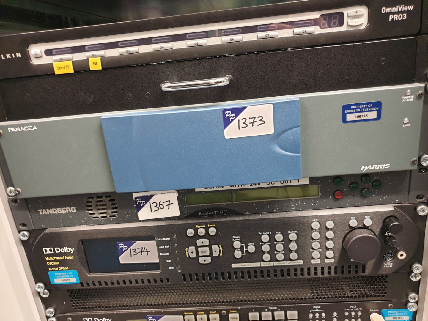 Dolby DP564 multichannel audio decoder