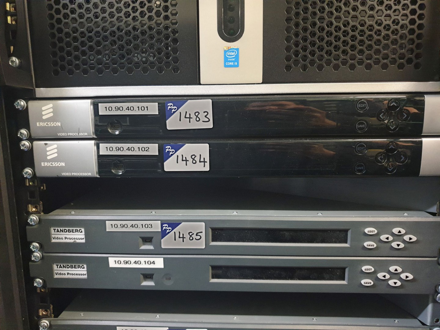 Ericsson video processor