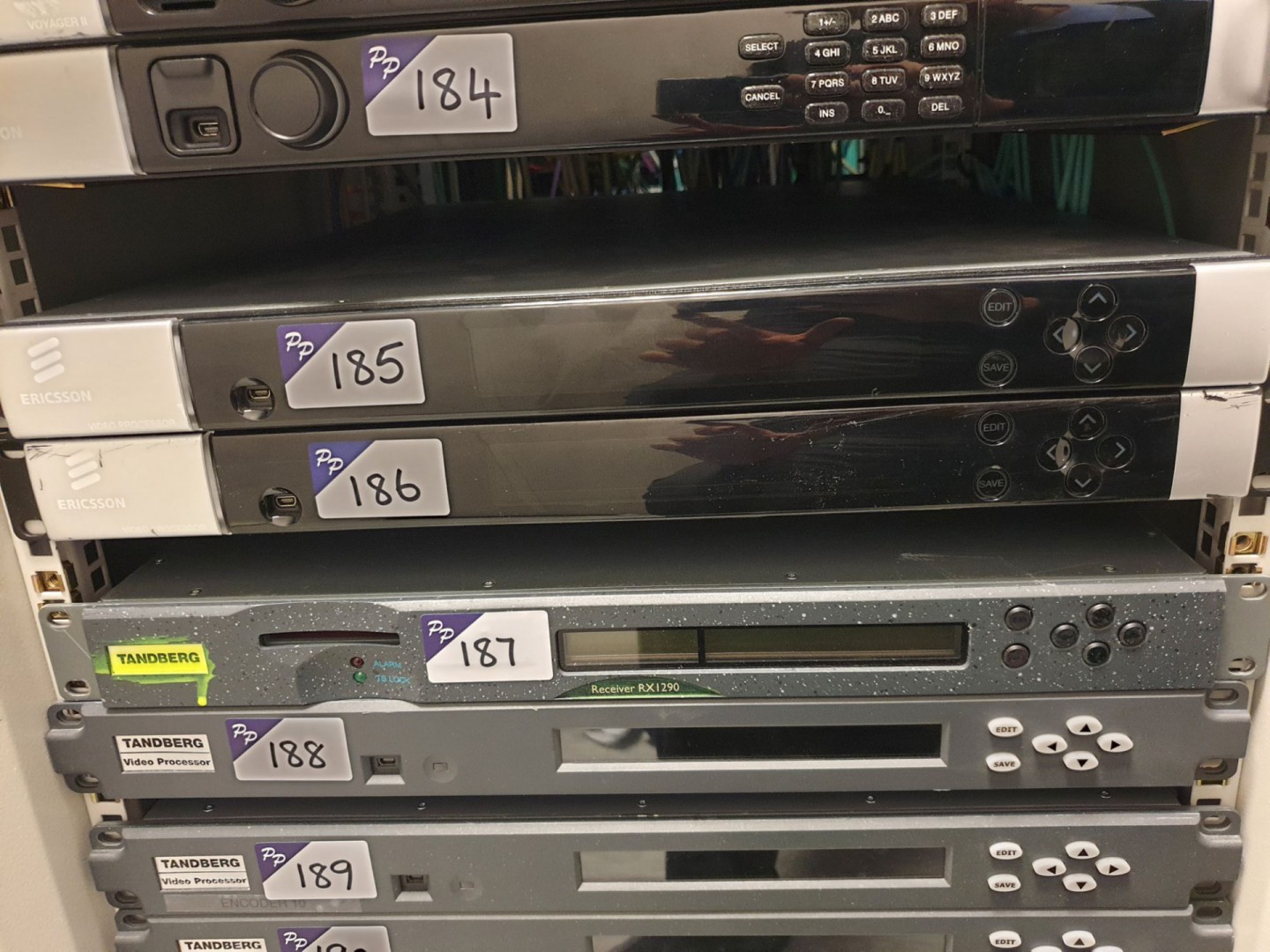 AMEND: Should Read 'Ericsson video processor'