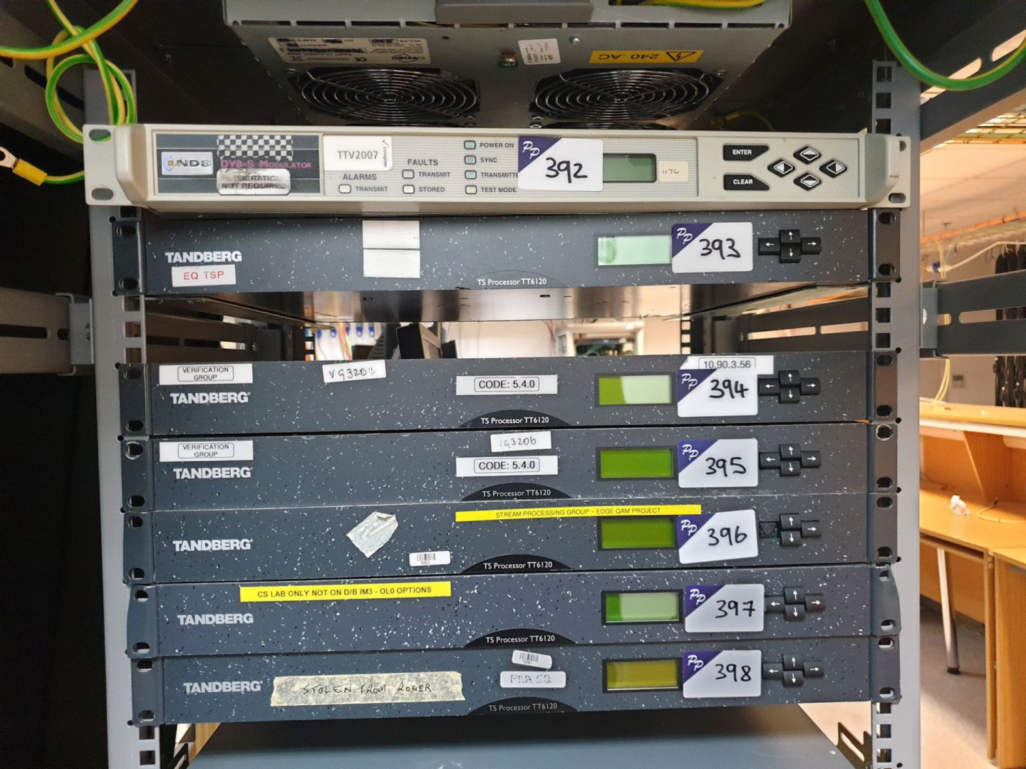 Tandberg TT6120 TS processor