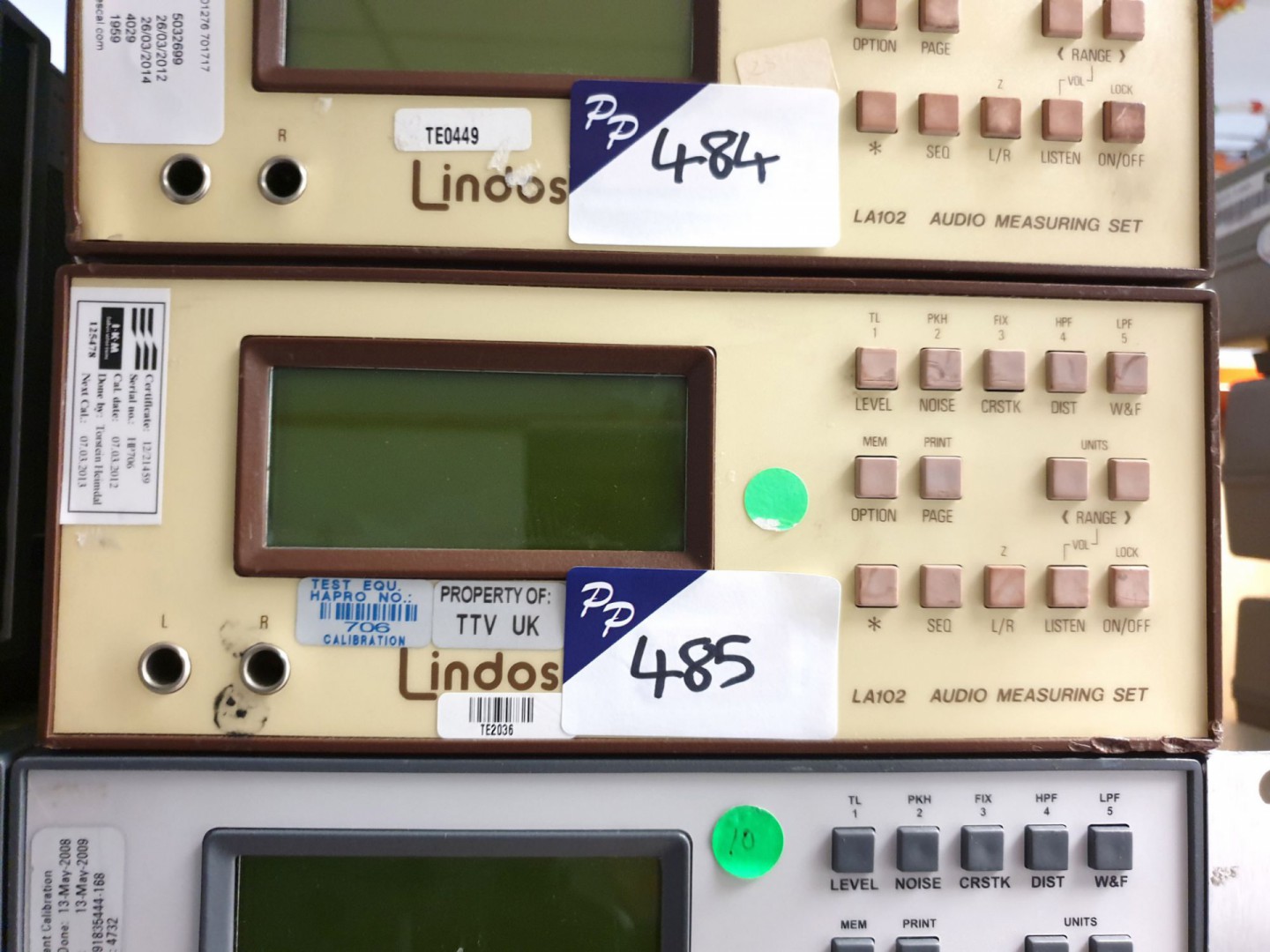 Lindos LA102 audio measuring set