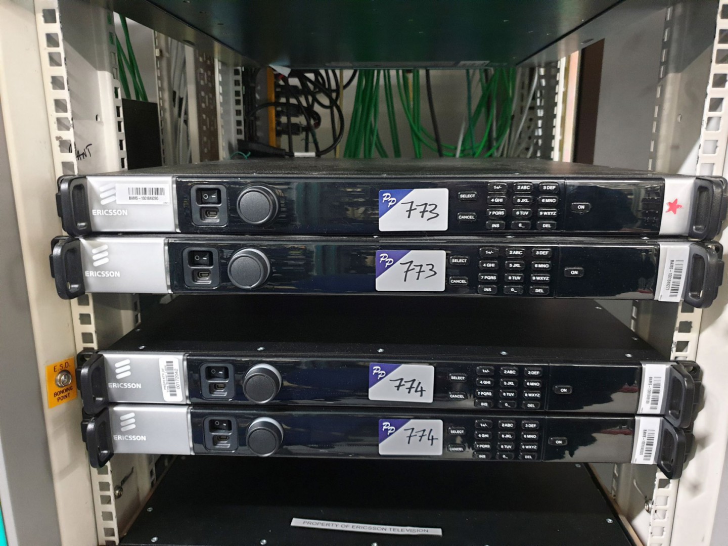 2x Ericsson AVP 2000 encoders