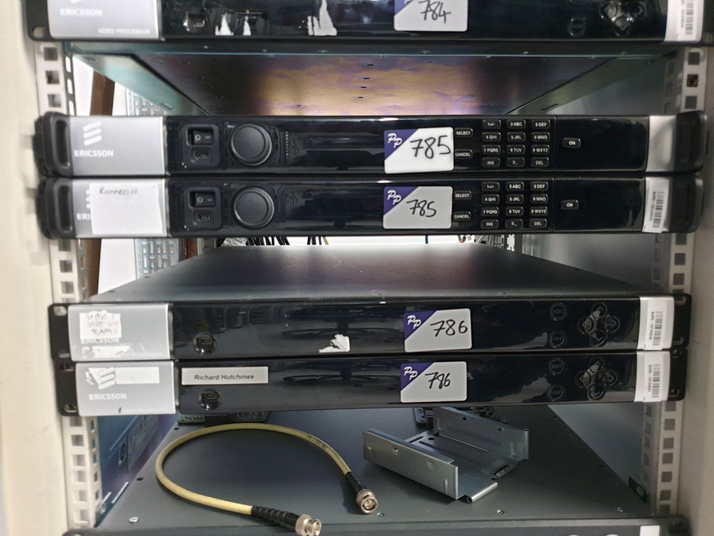 2x Ericsson video processors
