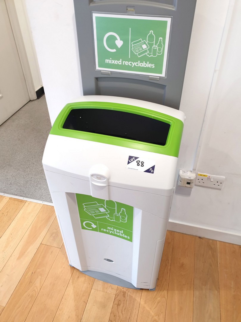 Glasdon mixed recyclable waste bin
