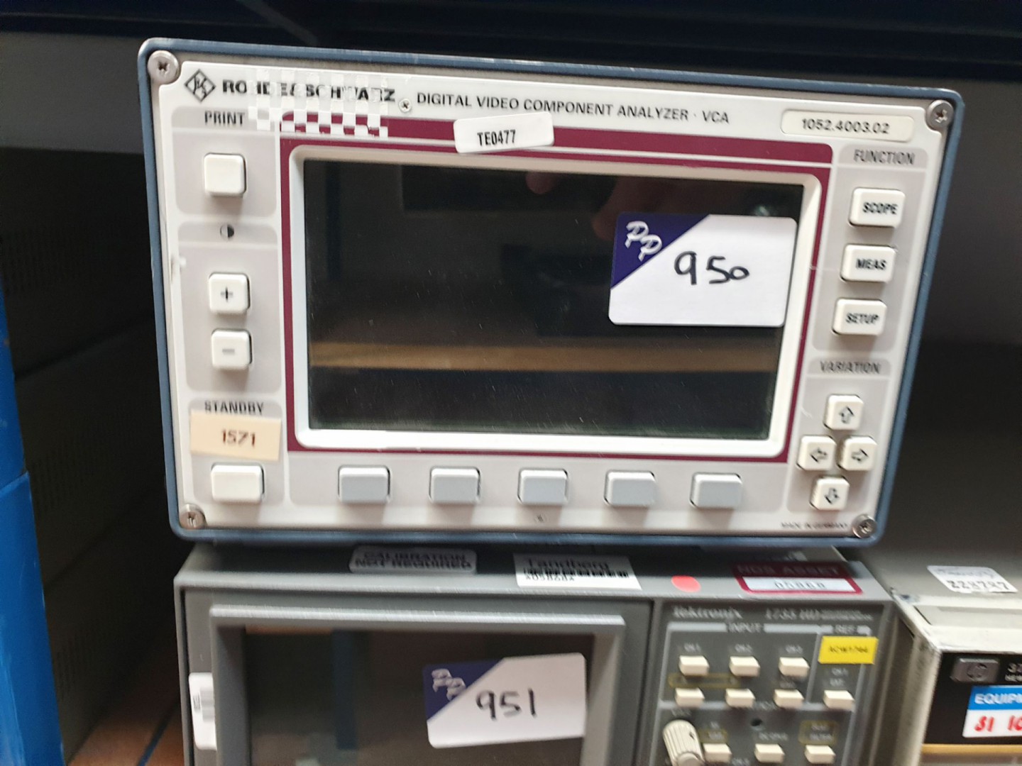 Rohde & Schwarz VCA digital video component analys...