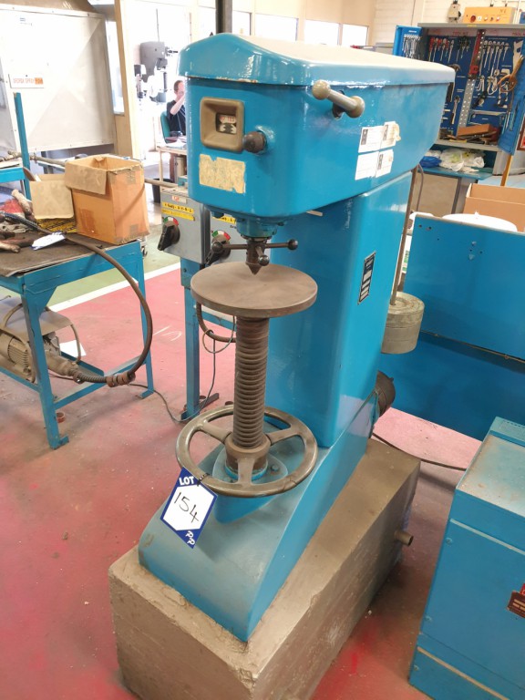 Avery 6403 hardness tester on stand, 3000kgs capac...