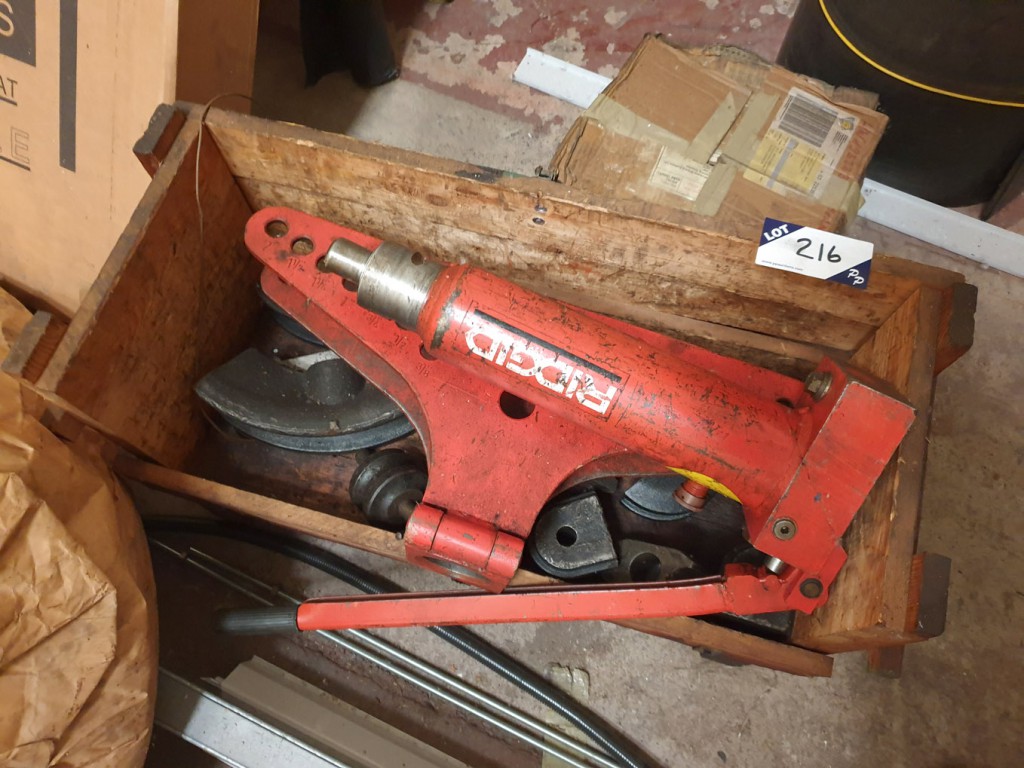 Rigid 2" heavy duty tube bender with formers in ca...