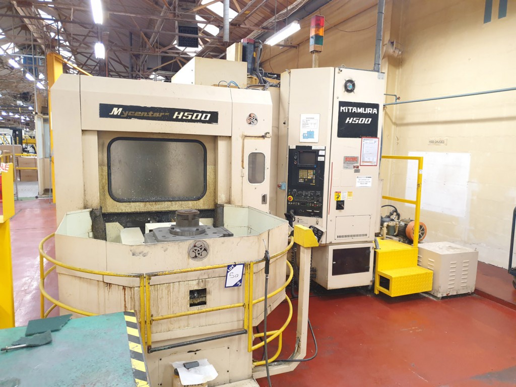 Kitamura Mycentre-H500 twin pallet CNC horizontal...