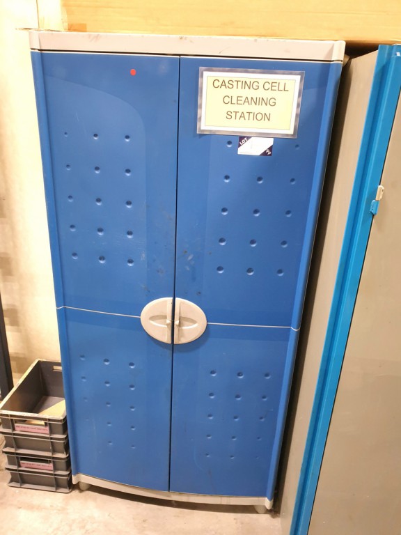 1800x900x400mm UPVC cleaning station cupboard