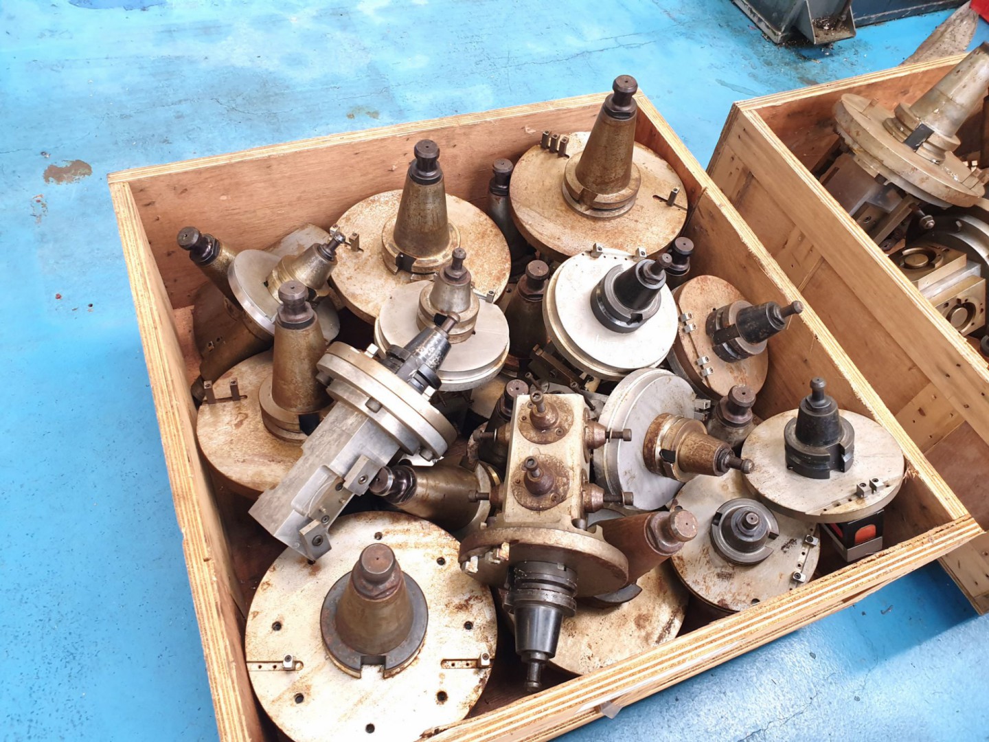 Qty various Kitamura Mycentre tooling as lotted on...