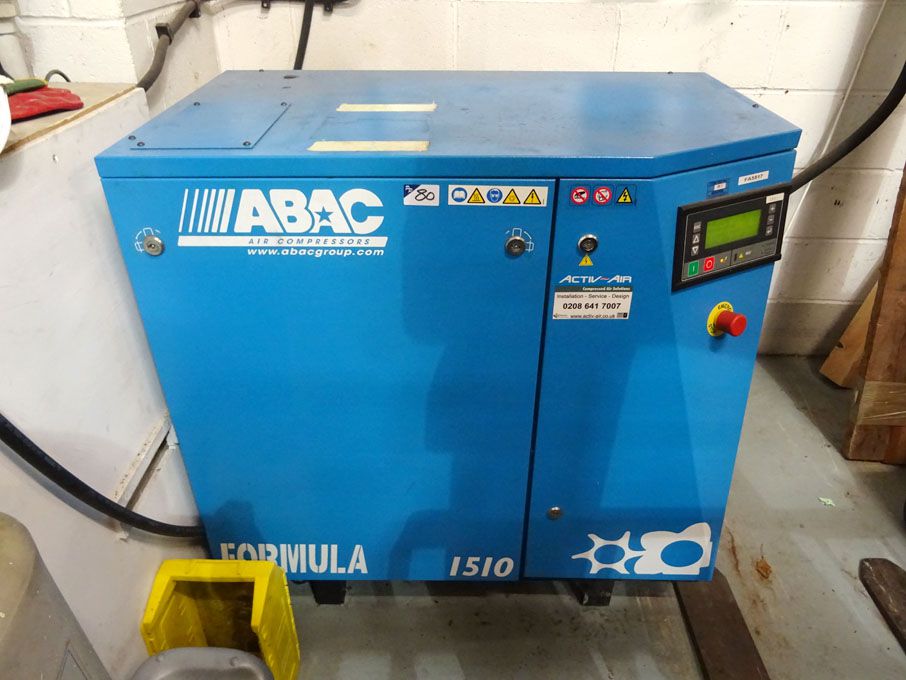 ABAC Formula 1510 rotary packaged compressor, 1265...