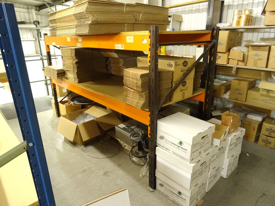5 bays boltless heavy duty pallet racking, 3000x10...