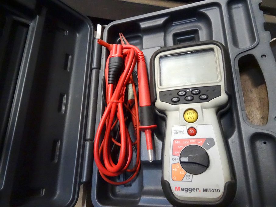 Megger MIT410 insulation tester, Cropico DO2 digit...
