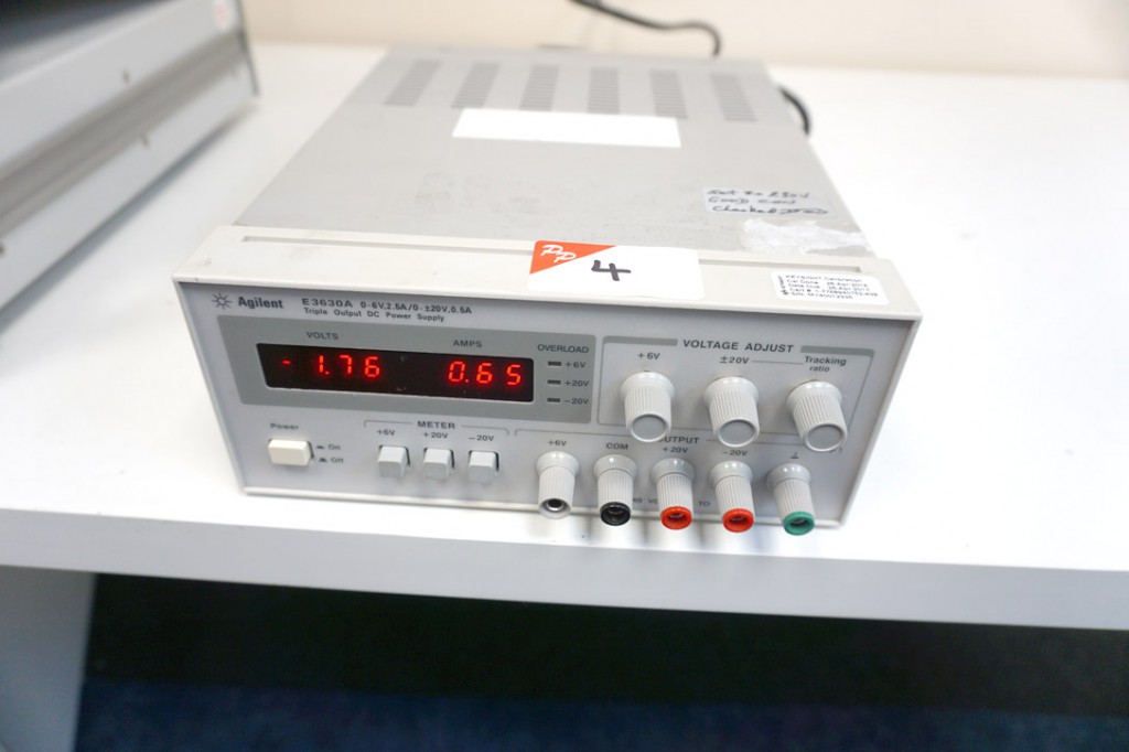Agilent E3630A Triple Output power supply, 0.6v /...
