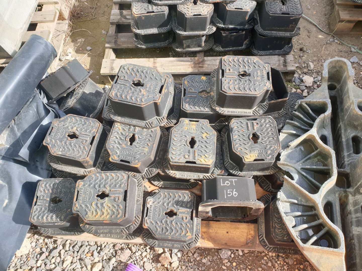 Qty PAM Warrior metal services covers