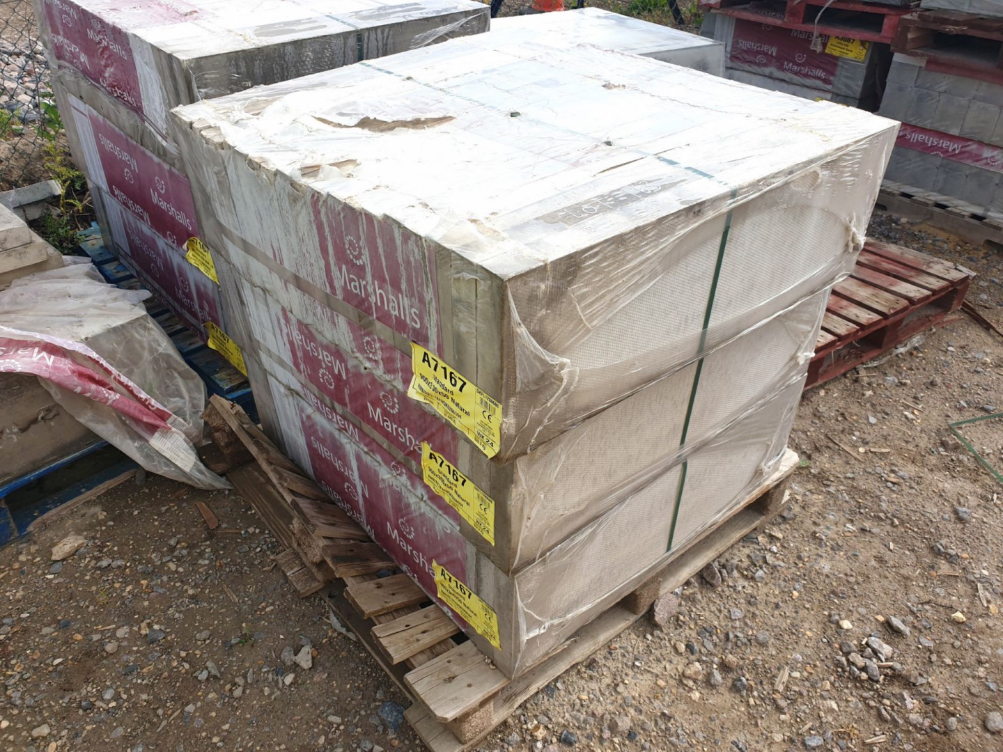 3 packs (20 per pack) Marshall 900x300x50mm natura...