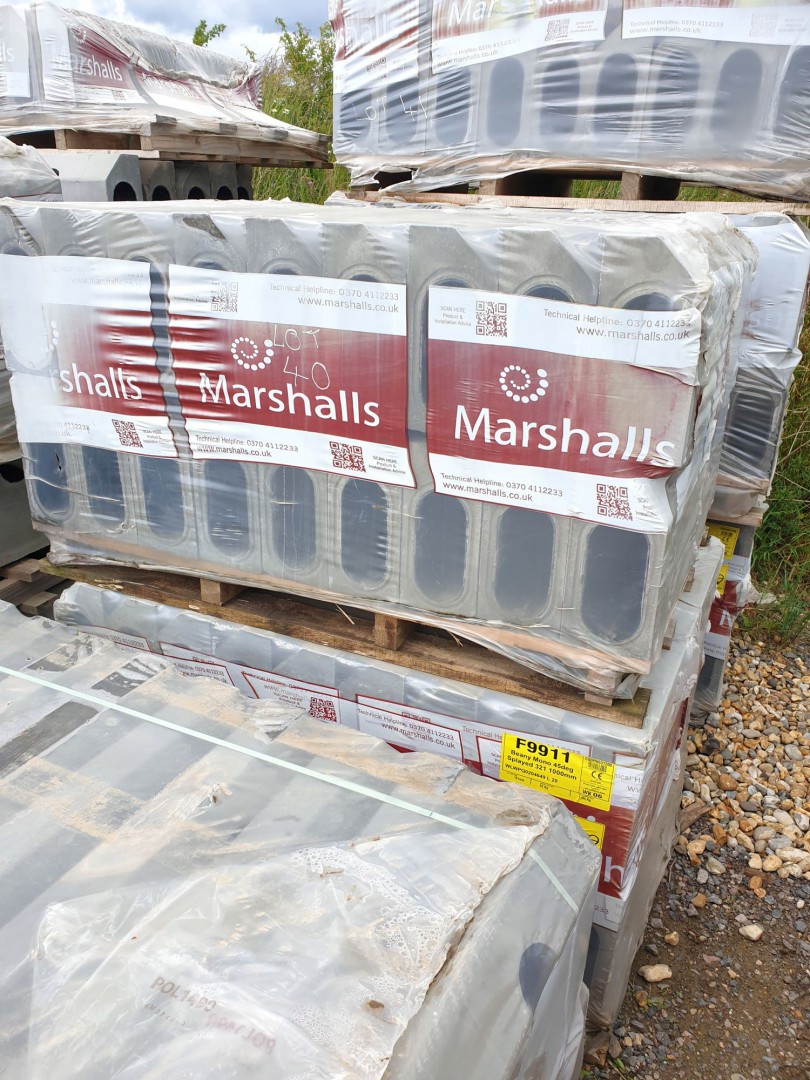 36x Marshall Beany Mono 45deg Splayed 321 concrete...