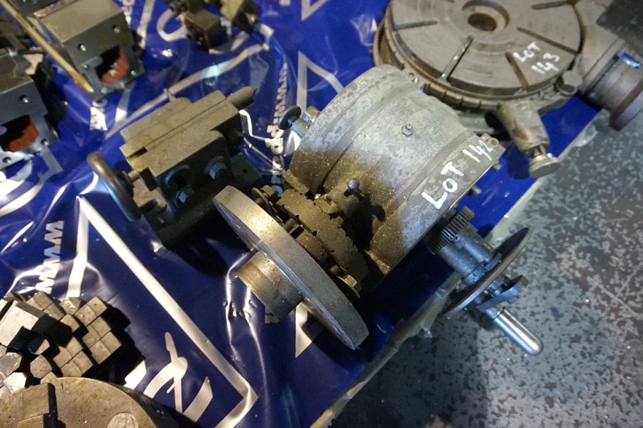 Richmond 6" dividing head with tailstock