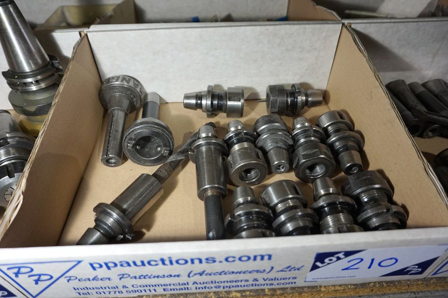 Qty various tool holders