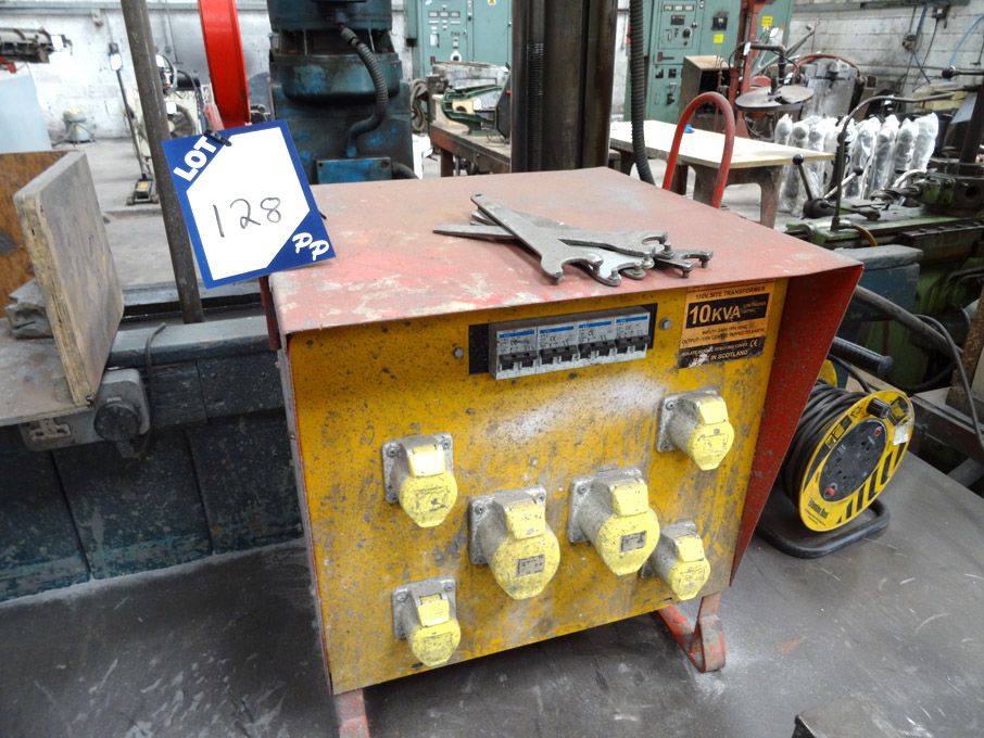 Electro-Wind 10kva, 110v site transformer, 4x16A o...