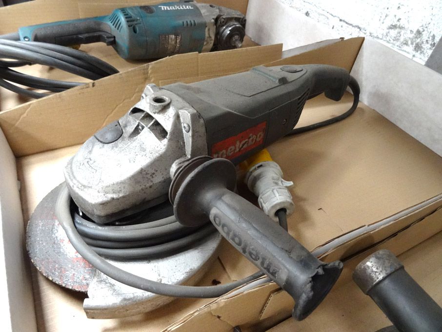 Metabo angle grinder, 110v, 230mm dia blade