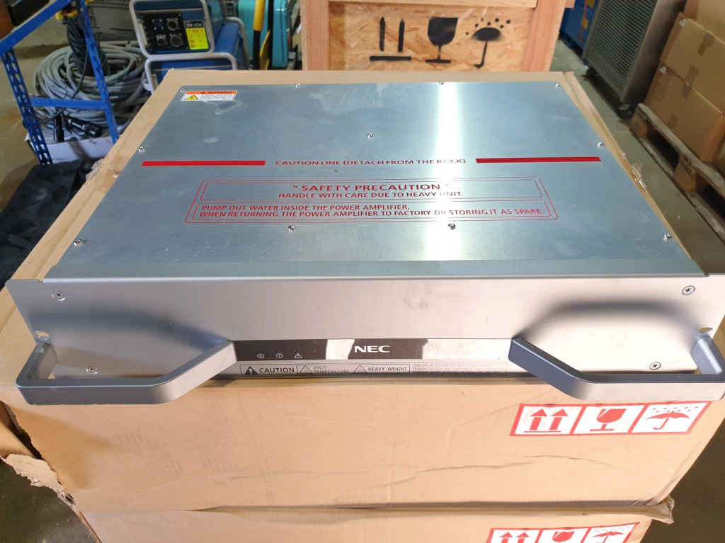2x NEC UH101X 1250W power amplifier (boxed & unuse...