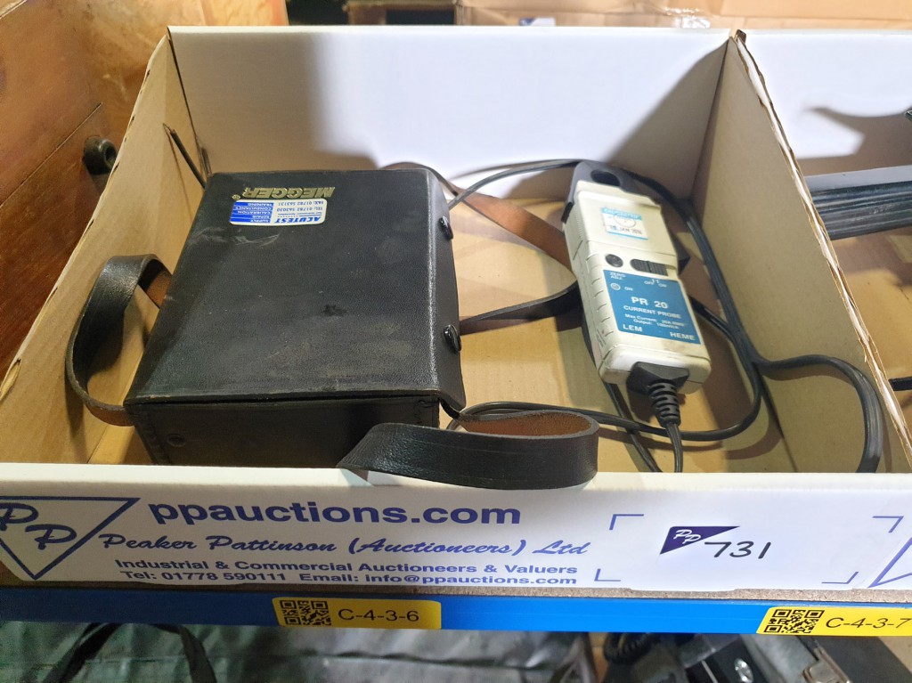 Megger multimeter, PR 20 current probe