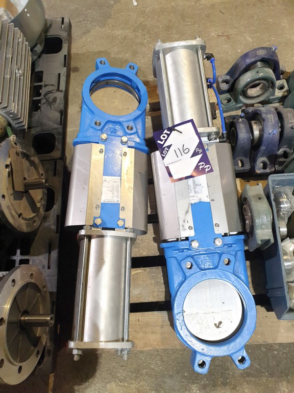 2x Valvulas pneumatic actuators, 700EA, 200EA - Lo...