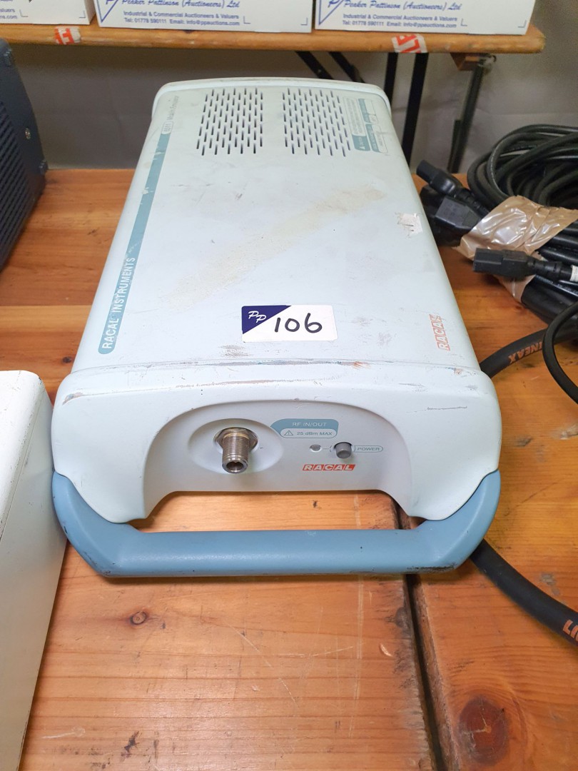 Racal 6511 mobile emulator (R307) - Lot located at...