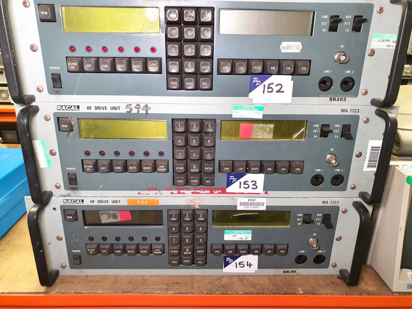 Racal MA1723 HF drive unit (B210) - Lot located at...