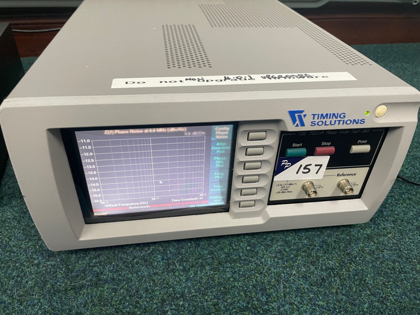 Timing solutions 5120A phase noise test set (B558)...