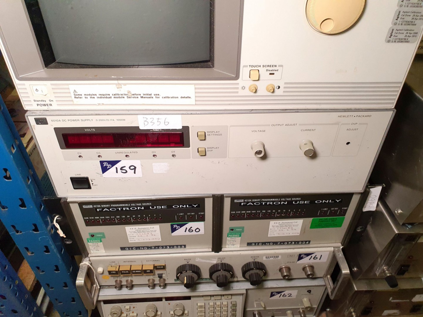 HP 6010A PSU 0-200v, 0-17A, 1000W (B356) - Lot loc...