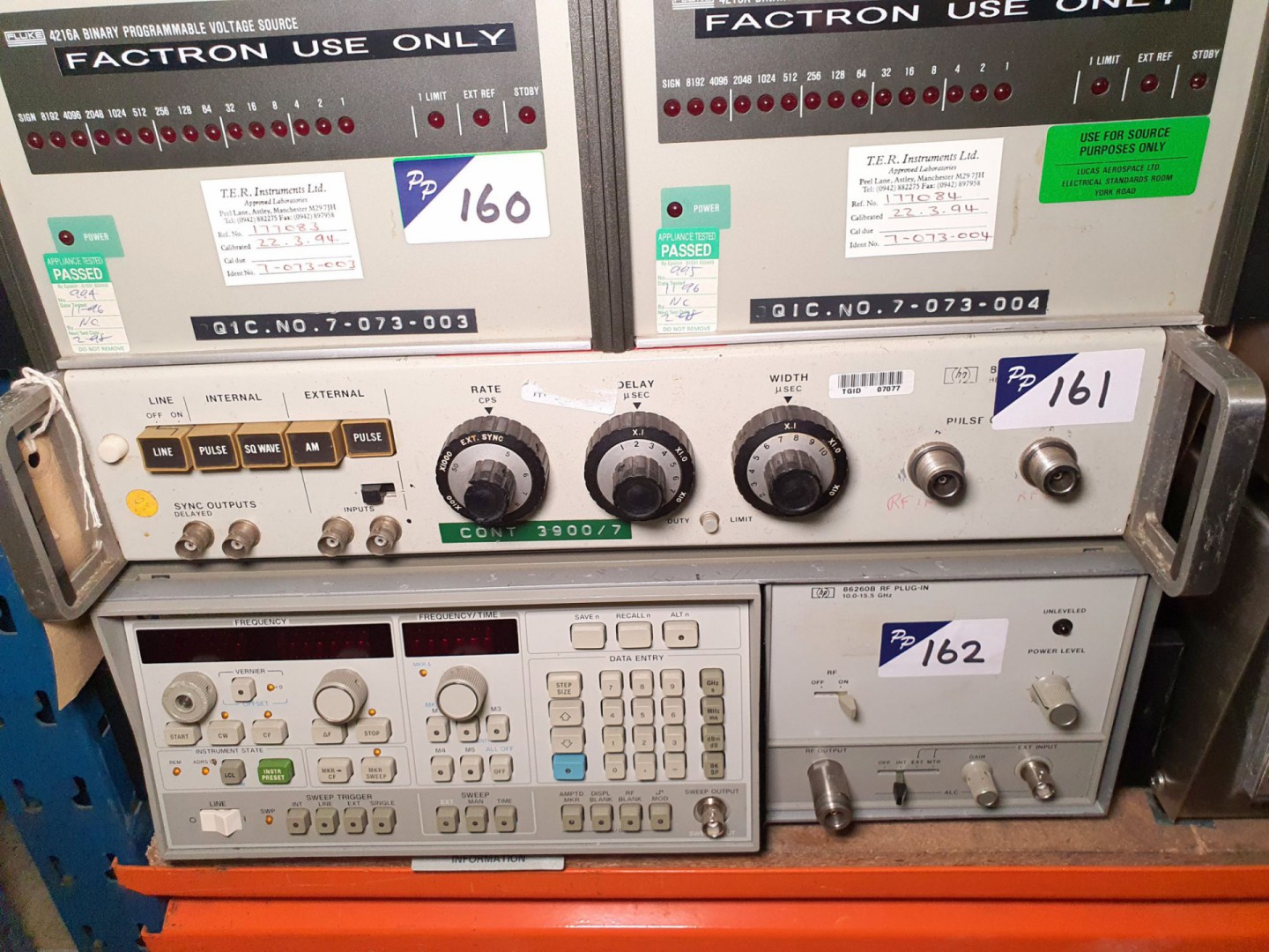 HP8403A modulator (B361) - Lot located at: PP Sale...