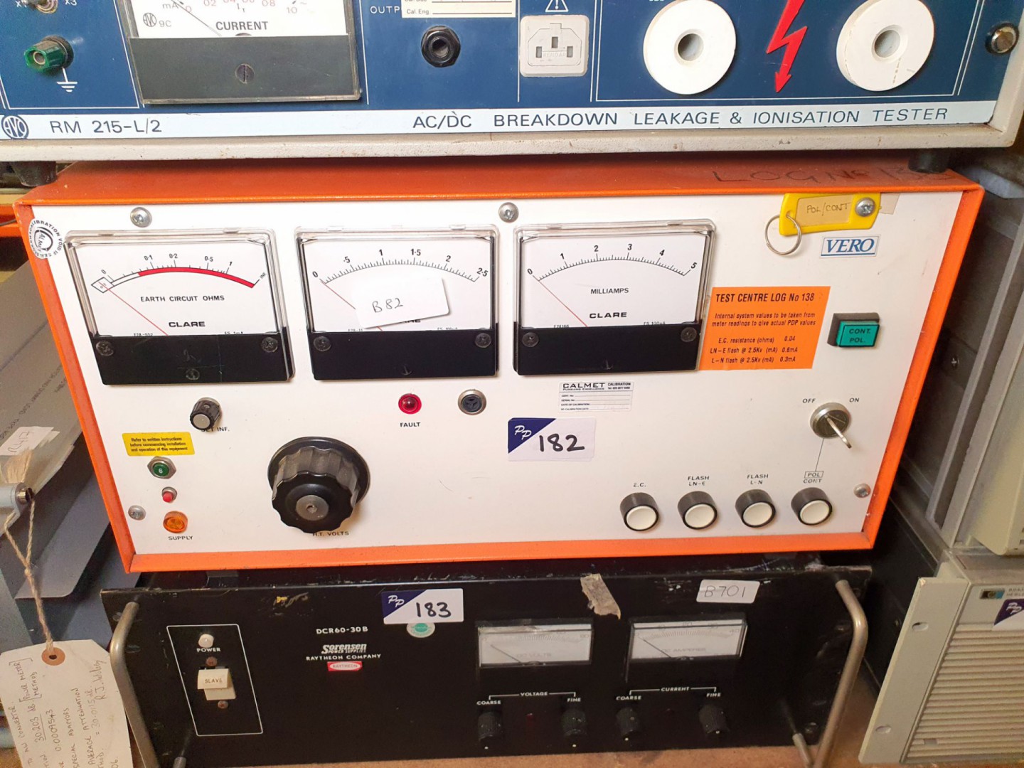 Clare Q930301 insulation tester (B82) - Lot locate...