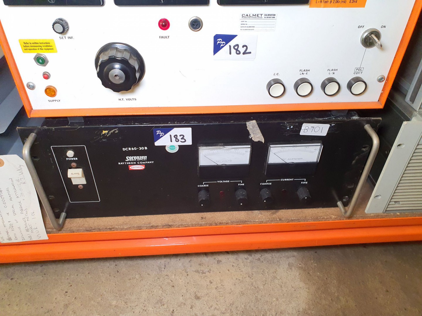 Sorensen DCR 60-30B PSU, 0-60v, 0-30A (B701) - Lot...