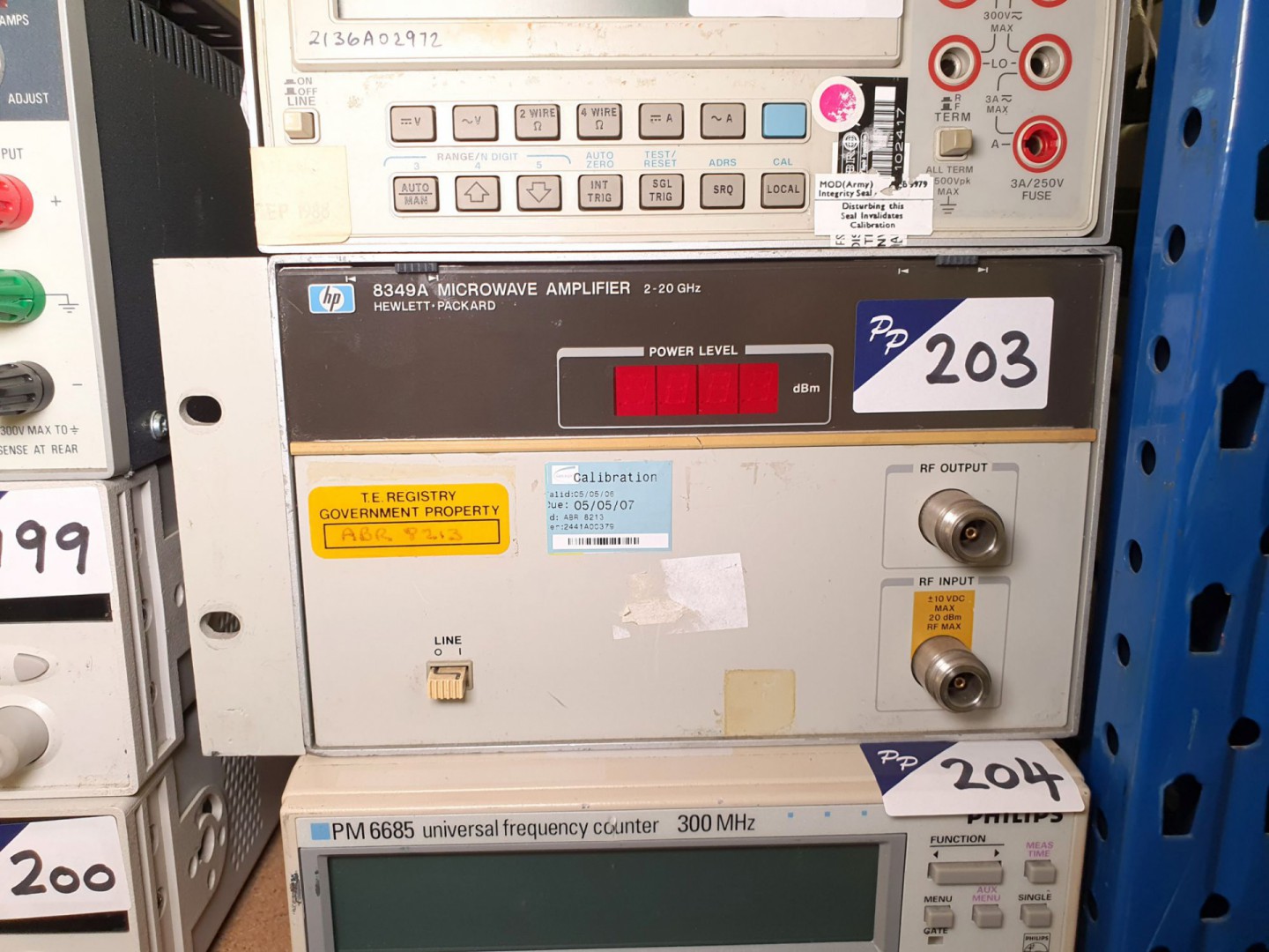 HP 8349A microwave amp, 2-20GHz (B565) - Lot locat...