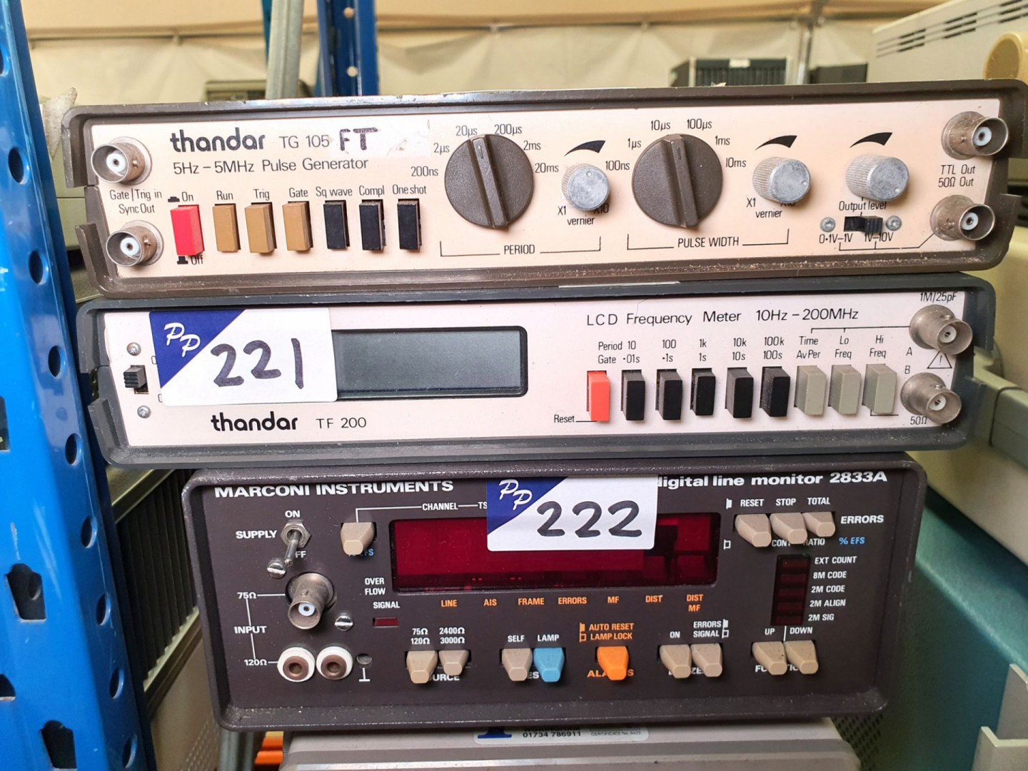 Thandar TF200 LCD frequency meter, 10Hz-200MHz (B1...