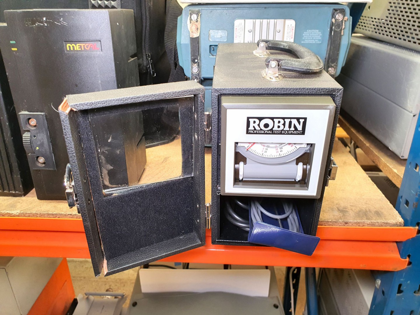 Robin 5307 temperature chart recorder with probe (...
