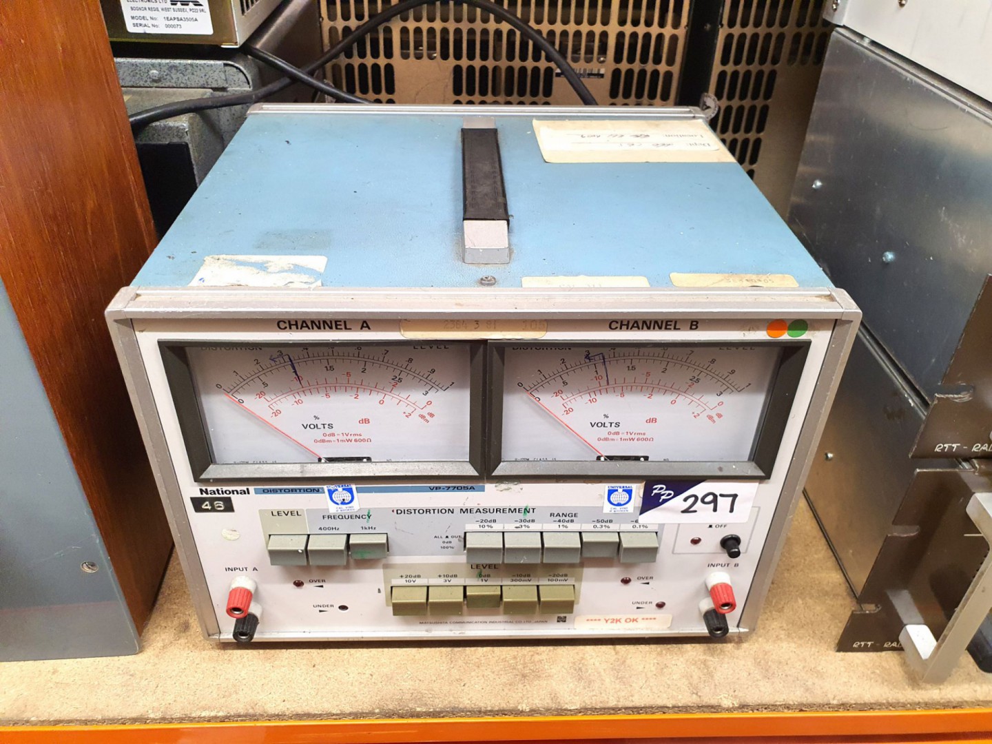 National VP 7705A distortion meter, 2 channel (B68...