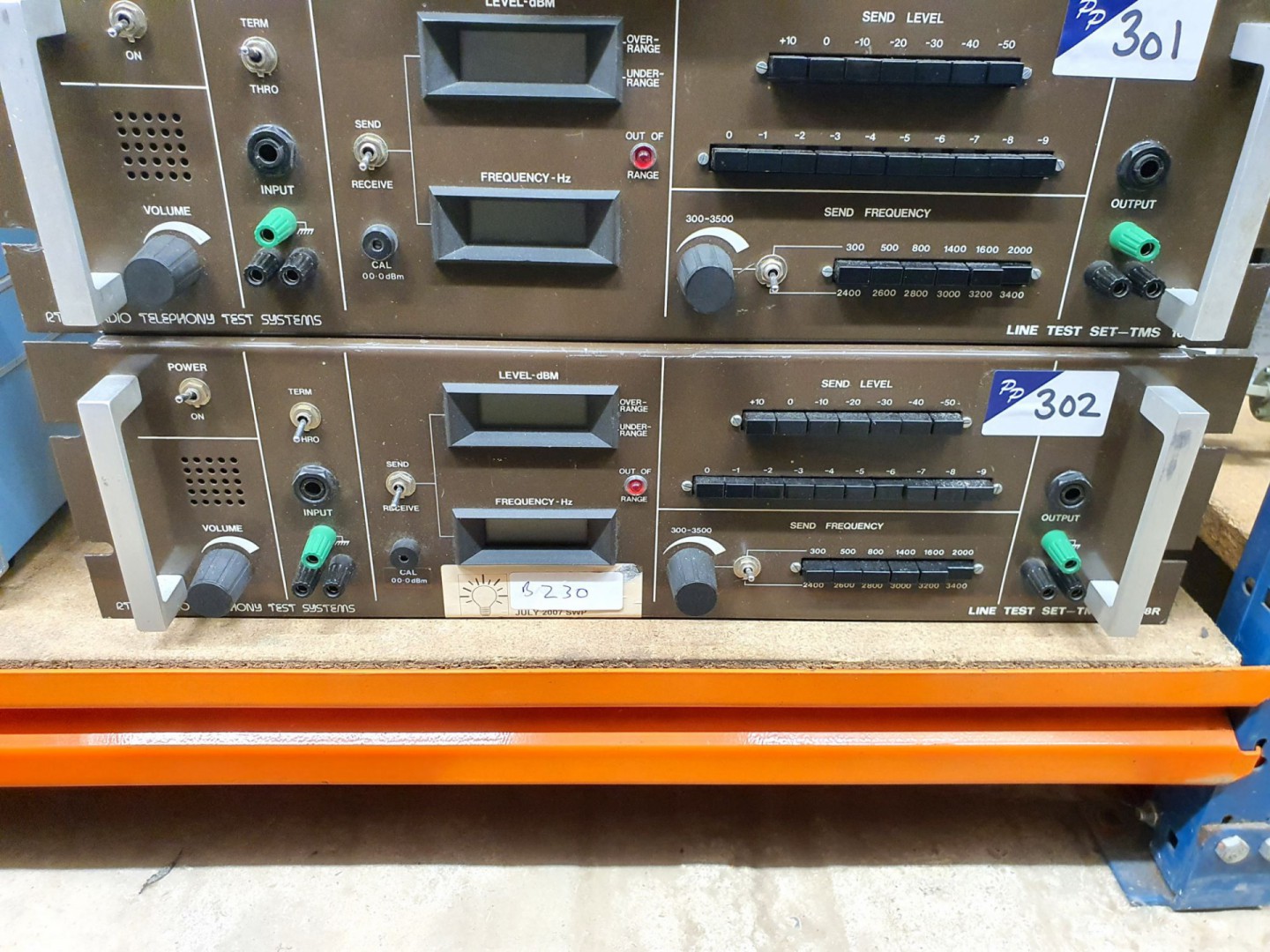 RTT 100/58R line test set (B230) - Lot located at:...