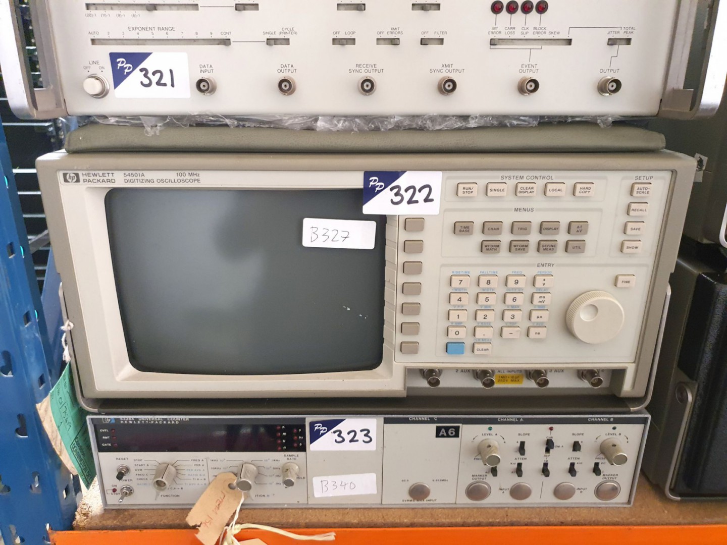 HP 54501A digital storage scope 100MHz (spares or...