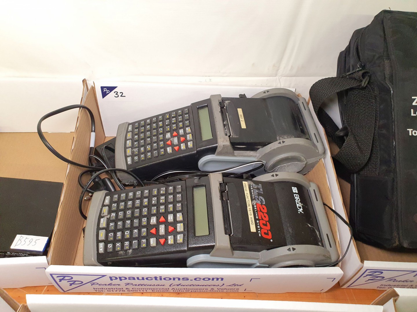 2x Brady TLS 2200 labelling system (B270) - Lot lo...