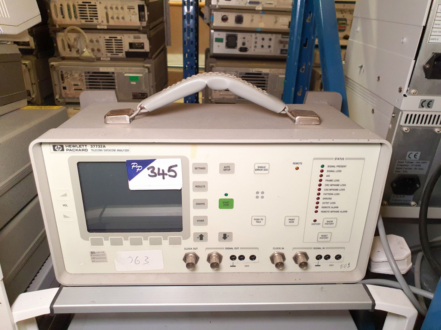 HP 37732A telecom / datacom analyser (O63) - Lot l...