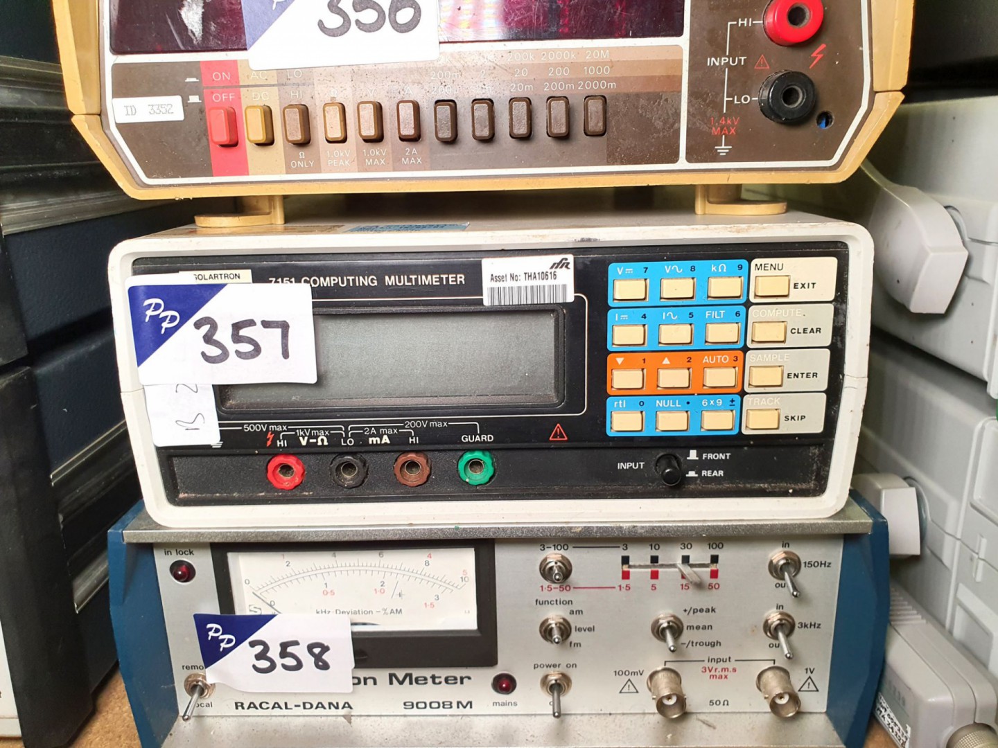 Solartron / Schlumberger 7151 computing multimeter...