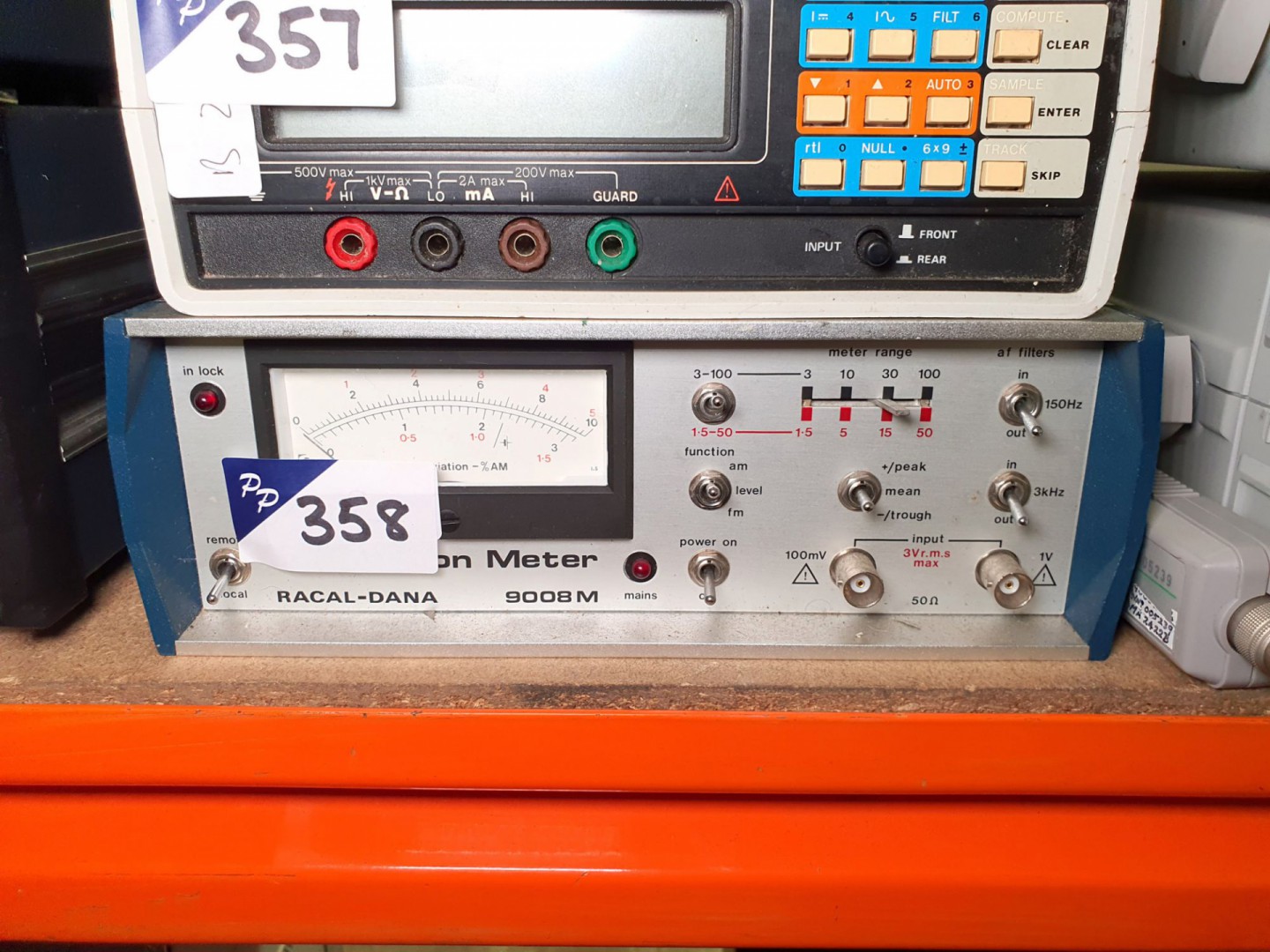 Racal 9008M modulation meter (B242) - Lot located...