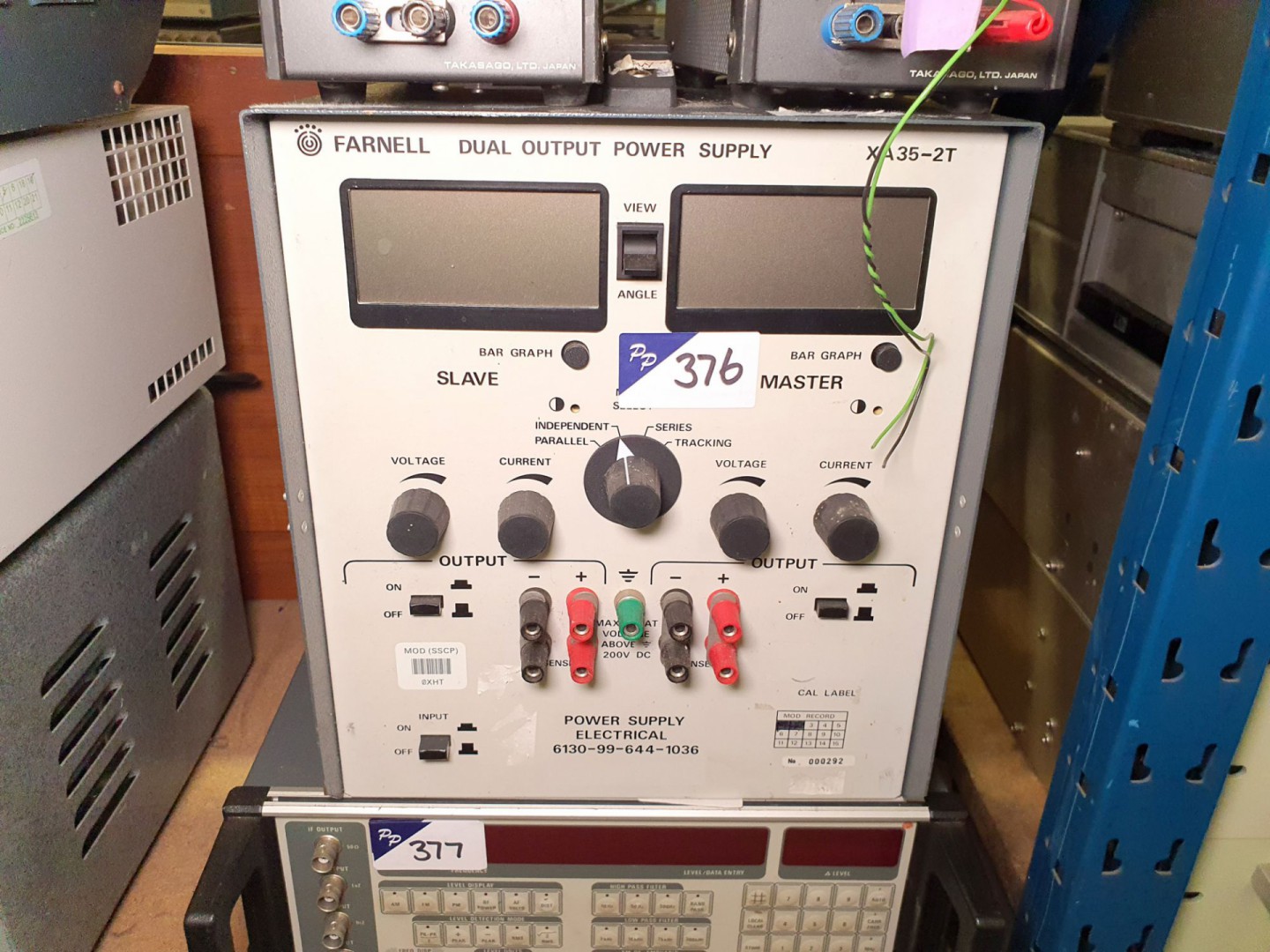 Farnell XA 35-2T dual PSU, 0-35v, 0-2A twin output...