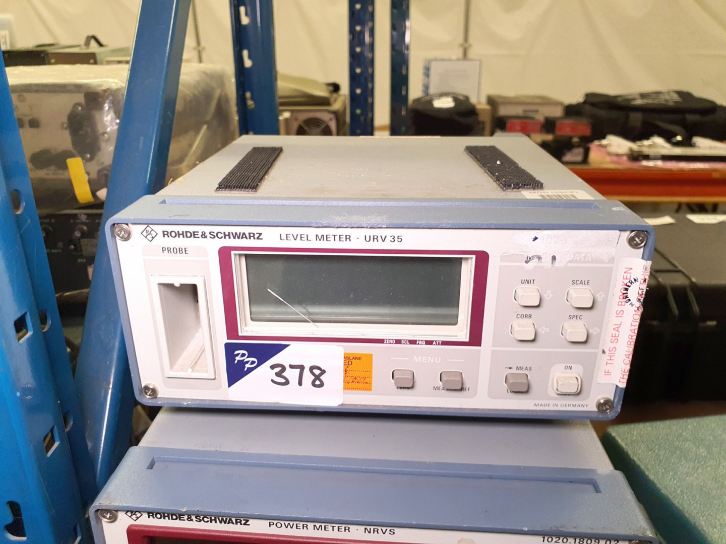 Rohde & Schwarz URV35 level meter (R788) - Lot loc...