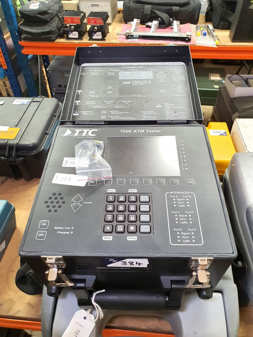 TTC 750E ATM tester (B254) - Lot located at: PP Sa...