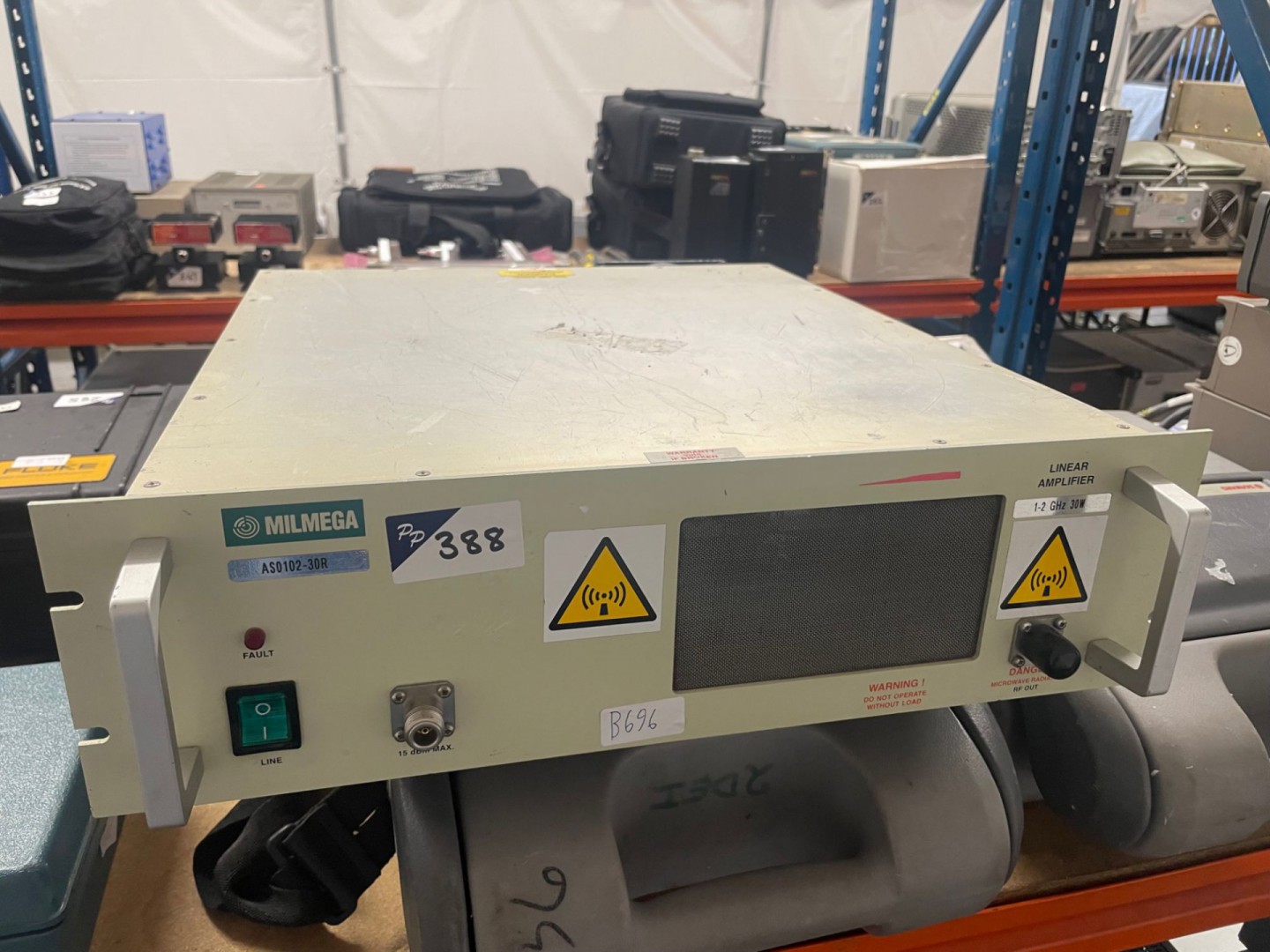 Milmega AS0102-30R RF amplifier, 1-2GHz, 30W (B696...
