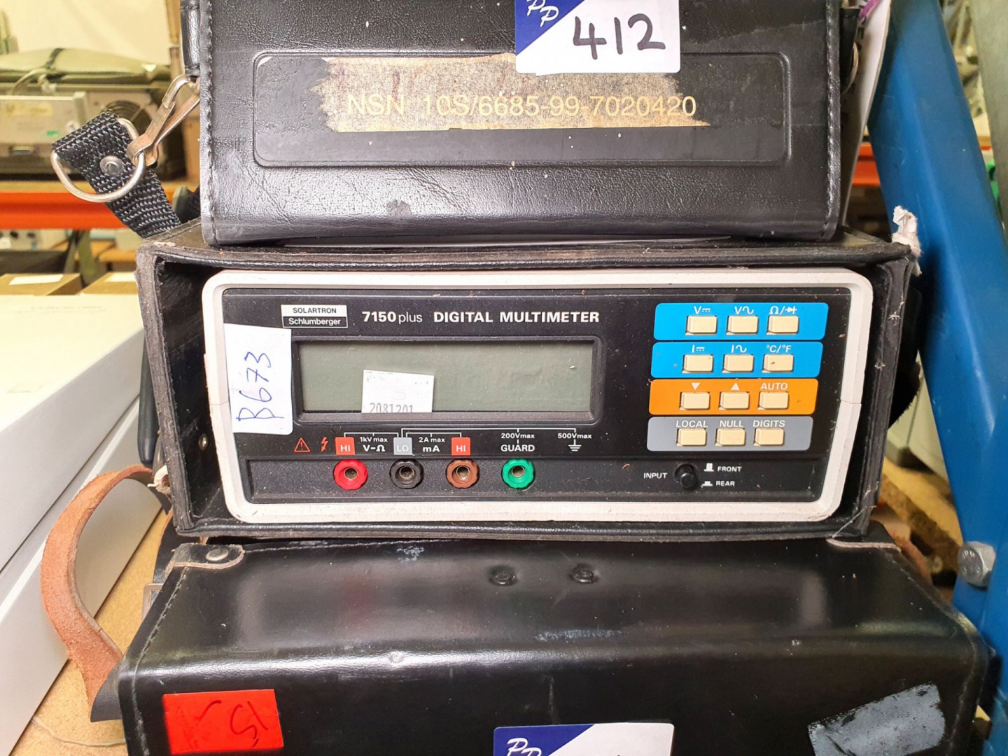 Solartron/Schlumberger 7150 plus DMM 6.5 digit, in...